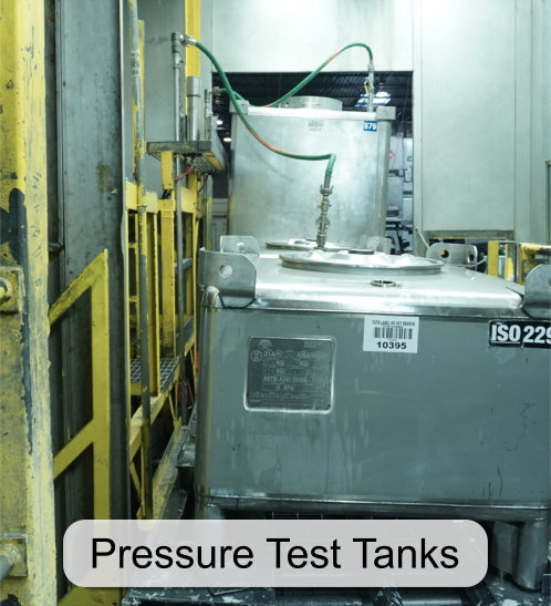 Cygnet IBC Final Internal Rinse and Pressure Test